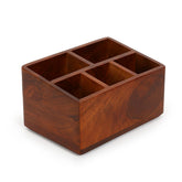 Mahogany Cutlery Holder